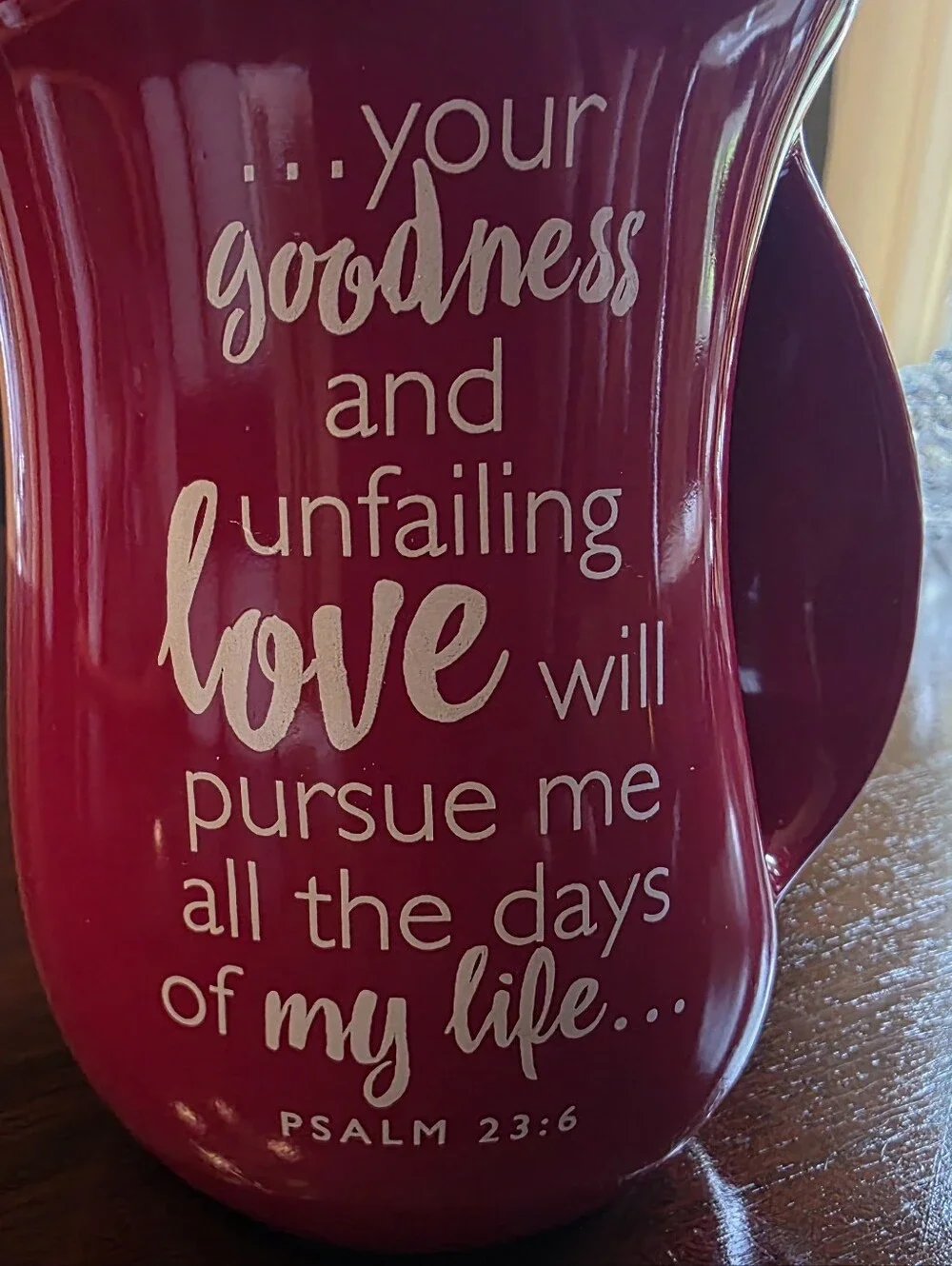 Loved Red Ceramic Mug - Lighthouse Home Accents